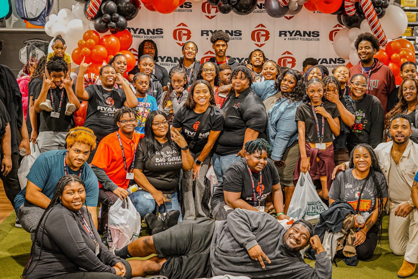 Ryans Family Foundation community gathered together at an event