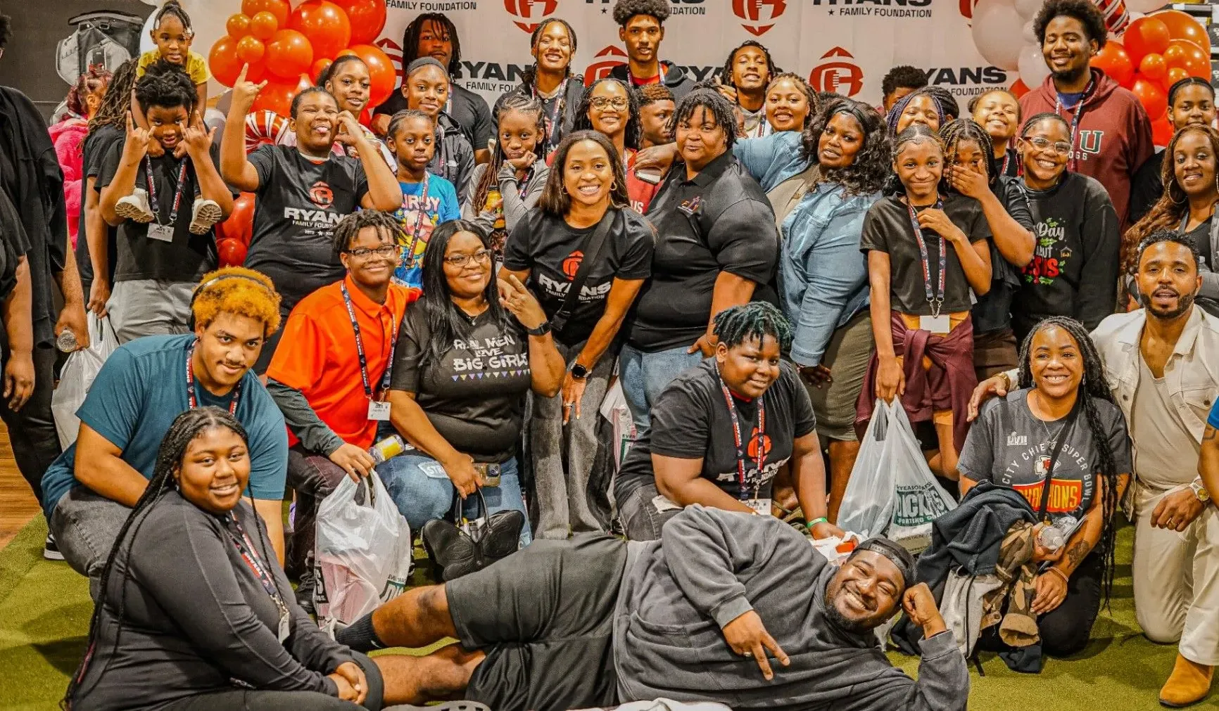 Community members celebrating together